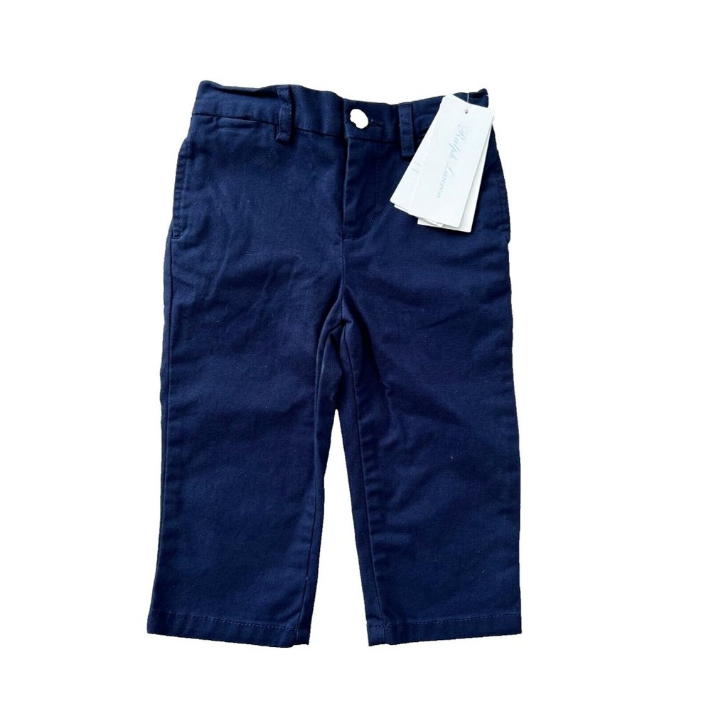 Ralph Lauren Baby Cotton Blend Pants Red Pony ( 12 Months )